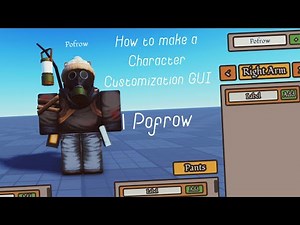 How to make a Character Customization GUI | Roblox Studio