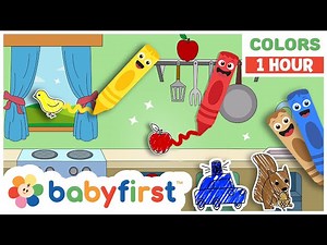 Color Crew - NEW EPISODES ! | Toddler Learning Videos | Learn Colors | Color Crew Magic | Baby First - Videos For Kids