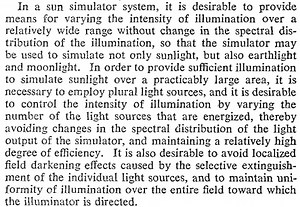 1960s: NASA artificial Sun, Moon and Earthlight patents