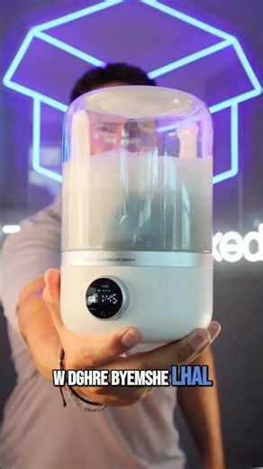 Portable USB Washing Machine | Unboxing, Test & Review #tech