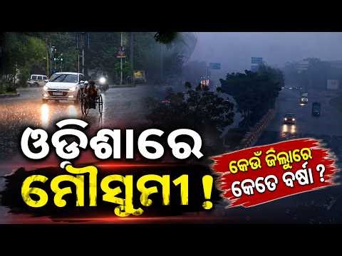 🔴Live | ଓଡିଶାରେ ମୌସୁମୀ ! Cyclone News | Heavy Rain Alert | Weather Update | Odisha News | Argus News