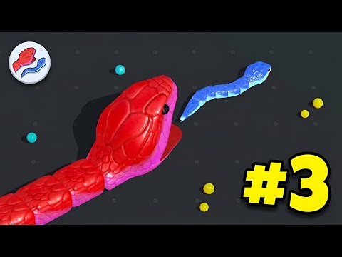 Snake Clash! - Gameplay Walkthrough Part 4 Tutorial NEW Mobile Game (Android,ios)