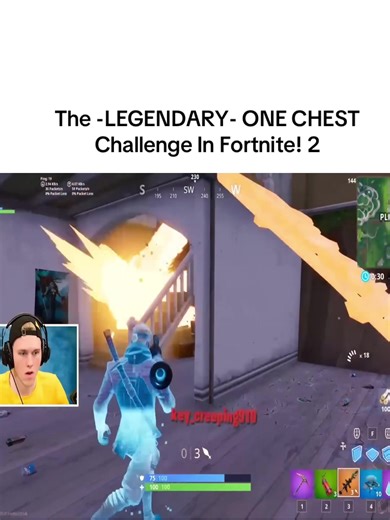 The Legendary One Chest Challenge in Fortnite!