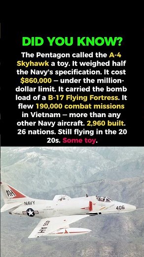 The Pentagon Called This Jet a TOY — 190,000 Missions Later... ✈️💀