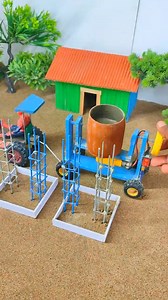 DIY mini construction machine making tiny house #diy #diyprojects #kids #construction #tinyhome #reelsvideoシ #foryoupageシ #fypageシ #viralreelschallenge #reelsfypシ #cowshed #facebookreel #indianreels #miniatures #rurallife #PakistanZindabad #minitank #tractorlife #satisfying #facebookviral #viralreelsfacebook | Mini Rural Project