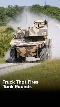 This 26-Ton Combat Vehicle Fires 105mm Tank Rounds and Fits in a Transport Plane! 😱 | FENRIS