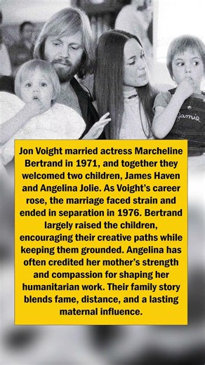 Angelina Jolie’s Mother’s Influence