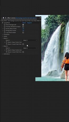 Cách Tạo Chuyển Động Cho Hình Ảnh Với AFTER EFFECT | Loop Flow Plugin Tutorial | Mao Phan #Shorts