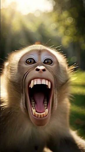Monkeys Gone Wild at the Jungle Bar 🍌😂 | Comedy Short #funnyvideo #shorts