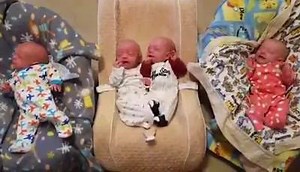 Have you ever wondered what FOUR hungry babies crying all at once sounds like?!? Take a listen for yourself! Enjoy! :-) | Gardner Family Quadruplets
