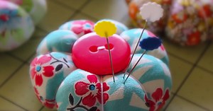 Learn To Sew A Petal Pincushion