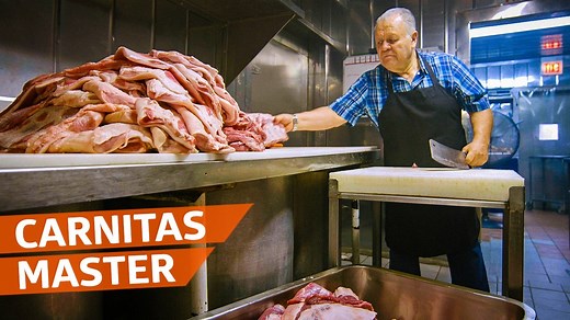 Chicago’s Mexican community and food enthusiasts worldwide flock to Carnitas Uruapan, a longtime family-owned institution in Pilsen that celebrates all parts of the pig Binge the whole first season of No Passport Required here: https://to.pbs.org/2QjI5Wq And look for new episodes on PBS January 20 | Eater