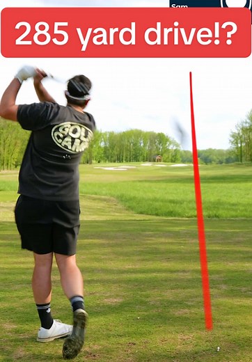 Sam's 282-Yard Golf Drive Challenge
