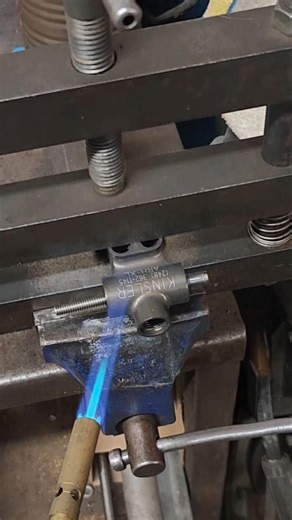 Seized Kinsler Barrel Valve… freed 🔥 #shorts