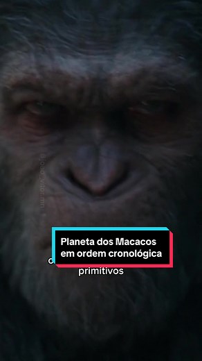 Linha do Tempo da Franquia Planeta dos Macacos