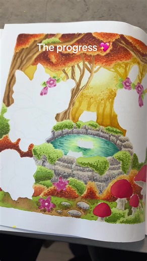 Coloring Progress in the Secret Forest