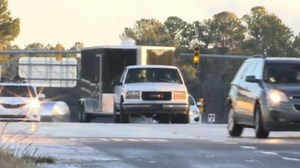 Drivers slip and slide on icy North Carolina road
