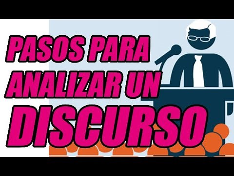 PASOS PARA ANALIZAR UN DISCURSO (EXCELENTE EXPLICACIÓN) - WILSON TE EDUCA