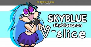 VS. Skyblue V-slice Mod for Friday Night Funkin' | FNF Mods