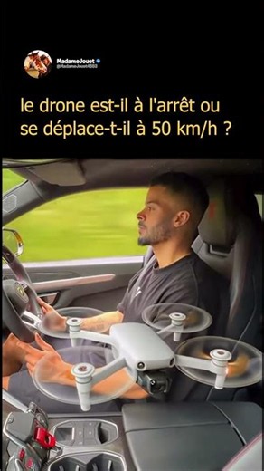 À 50 km/h, ce drone devrait être projeté vers l’arrière… pourtant, il reste parfaitement immobile