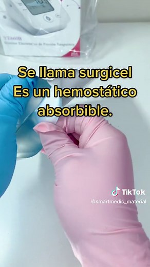 Si necesitas algún material que mostramos en los videos , envíanos mensaje nosotros podremos ayudarte ♥️🙈 #paciente #medicina #salud #TikTokAwards #coagulos #hemostatic #hemostatico #surgicel #ethicon #foryoupage❤️❤️ #enfermeria #hospitality #babo #pique #foryou #yerimua #estudiantedemedicina