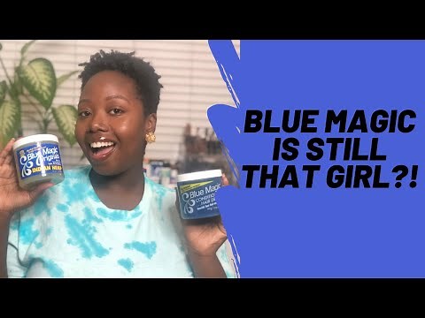 I TRIED BLUE MAGIC ON MY 4C HAIR ∣ BLUE MAGIC INDIAN HEMP HAIR GREASE REVIEW & GIVEAWAY