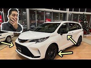 WOW!! The 2022 Toyota Sienna hybrid XSE is the HOTTEST minivan ever!