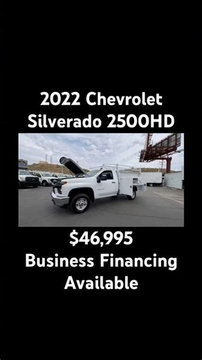 2022 Chevrolet Silverado 2500HD for sale, $46,995 #automobile #smallbusiness #forsale #truck #chevy