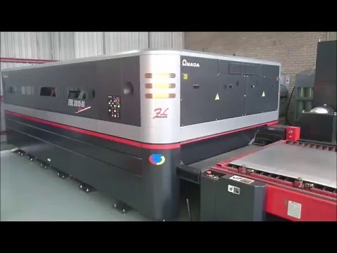 Amada Fibre Laser FOL 3015 laser cutting machine
