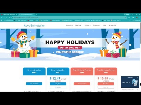 Use REVO UNINSTALLER to Uninstall Programs