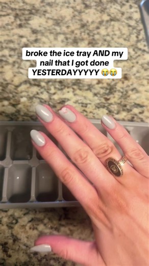 Ice Maker Troubles Cause Nail Mishap