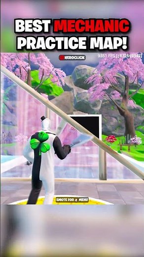 BEST Practice Map To IMPROVE In Fortnite! 🎯🤯 #shorts #fortnite