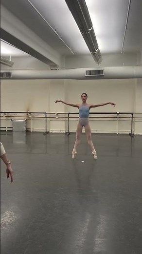 ABT Principal Dancer Devon Teuscher sparkling pointe work with Isabelle Guerin 🩰✨