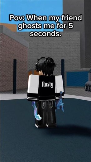 WHY DID U GHOST ME…