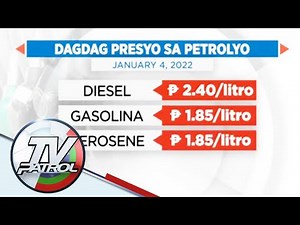 Presyo ng petrolyo may malaking pagtaas sa Enero 4 | TV Patrol