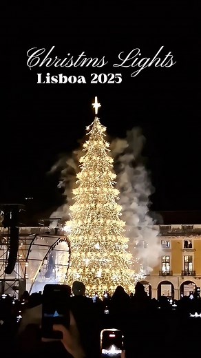 🎄✨ Portugal Is Lighting Up — And So Are Our Hearts ✨🎄 Last night I stood in the middle of Praça do Comércio for the big Lisbon Christmas lights switch-on… and honestly? Wow. The whole square was packed — families, friends, tourists, grandparents wrapped in scarves, kids on shoulders — all waiting for that magical countdown. And when the lights snapped on and the fireworks burst over the river… it felt like the entire city took a deep breath together. Moments like this remind me why living in P