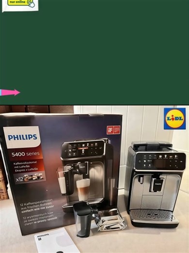 Special Offer Philips 5400 Series Fully Automatic Espresso Machine - LatteGo