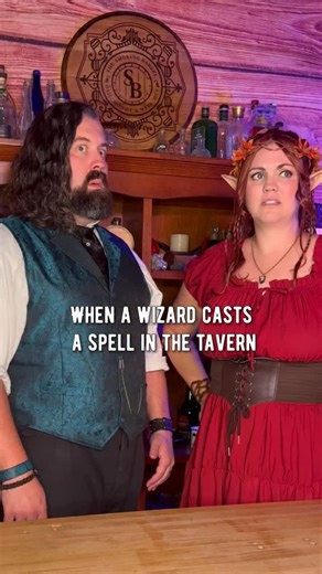 67K views · 16K reactions | What’s the reoccurring spell in your campaign? #tavern #fantasy #dnd #ttrpg #wizard ￼ | The Smoking Barrel Tavern | Facebook
