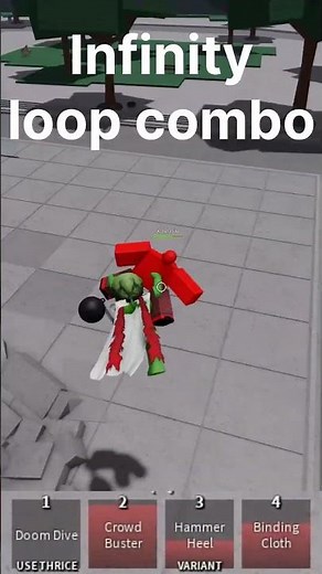 tsb infinity loop combo... #shorts #tsb #roblox #edit #thestrongestbattlegrounds #gaming #tutorial