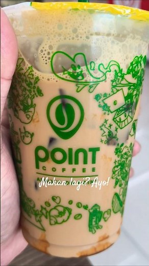 Segarkan malammu dengan Point Coffee, mantap banget! ☕️✨ #makanlagiayo #pointcoffee #kopikekinian