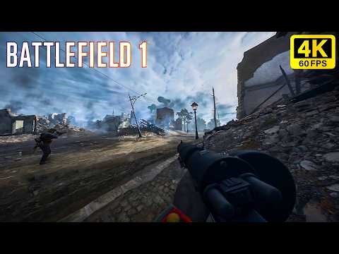 Battlefield 1 Multiplayer Gameplay 1915 Weapon No Commentary 4K