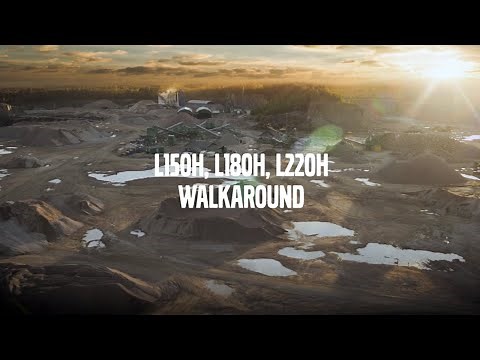 Volvo Wheel loaders H-Series: L150H, L180H and L220H Walk around video