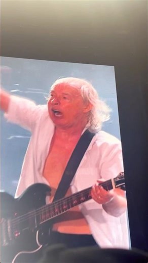 AC/DC pick up your balls and Fire #acdc #fire #balls #guitar #live #concert #angusyoung #angus