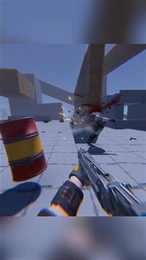 I added the sandevistan to Partizan #unity #gaming #3dgamedevelopment #gamedesign #gamedev