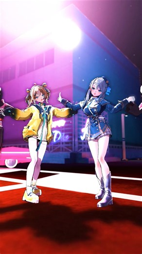 【MMD】天晴ひなた・雨海ルカ 【Deep Dive】 #deepdive #mmd #轟はじめ