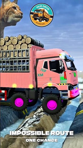 Overloaded Dump Truck Pulls Oil Rig Across Broken Road! 😱