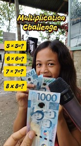 63K views · 487 reactions | Multiplication Challenge ⁉️ | Alleyah Vlogs | Facebook