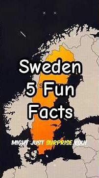 5 Fun Travel Facts About Sweden You Didn’t Know 🇸🇪✨ #Sweden #TravelFacts #HiddenGems