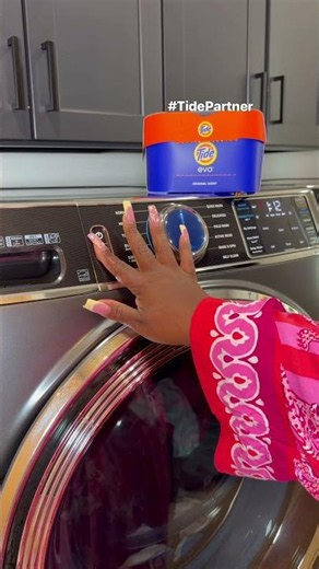 #TidePartner 🧡 Besties, this tile is actually detergent