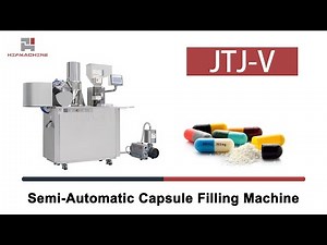 Semi-Automatic Capsule Filling Machine JTJ-V Horizontal Type